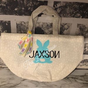 Personalizable Easter “basket” bags